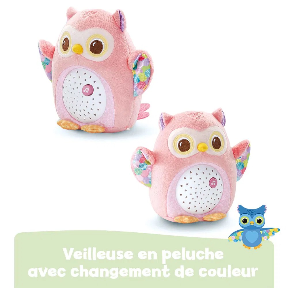 Ma veilleuse lumi chouette rose – Vtech