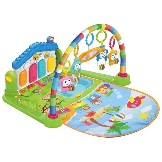 Huanger – Tapis Piano d’éveil musical Lumineux 3en 1