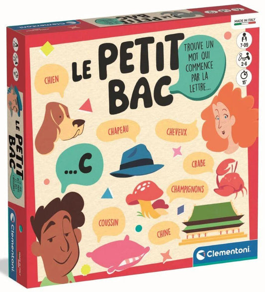 Le Petit Bac : Jeu de société – Clementoni