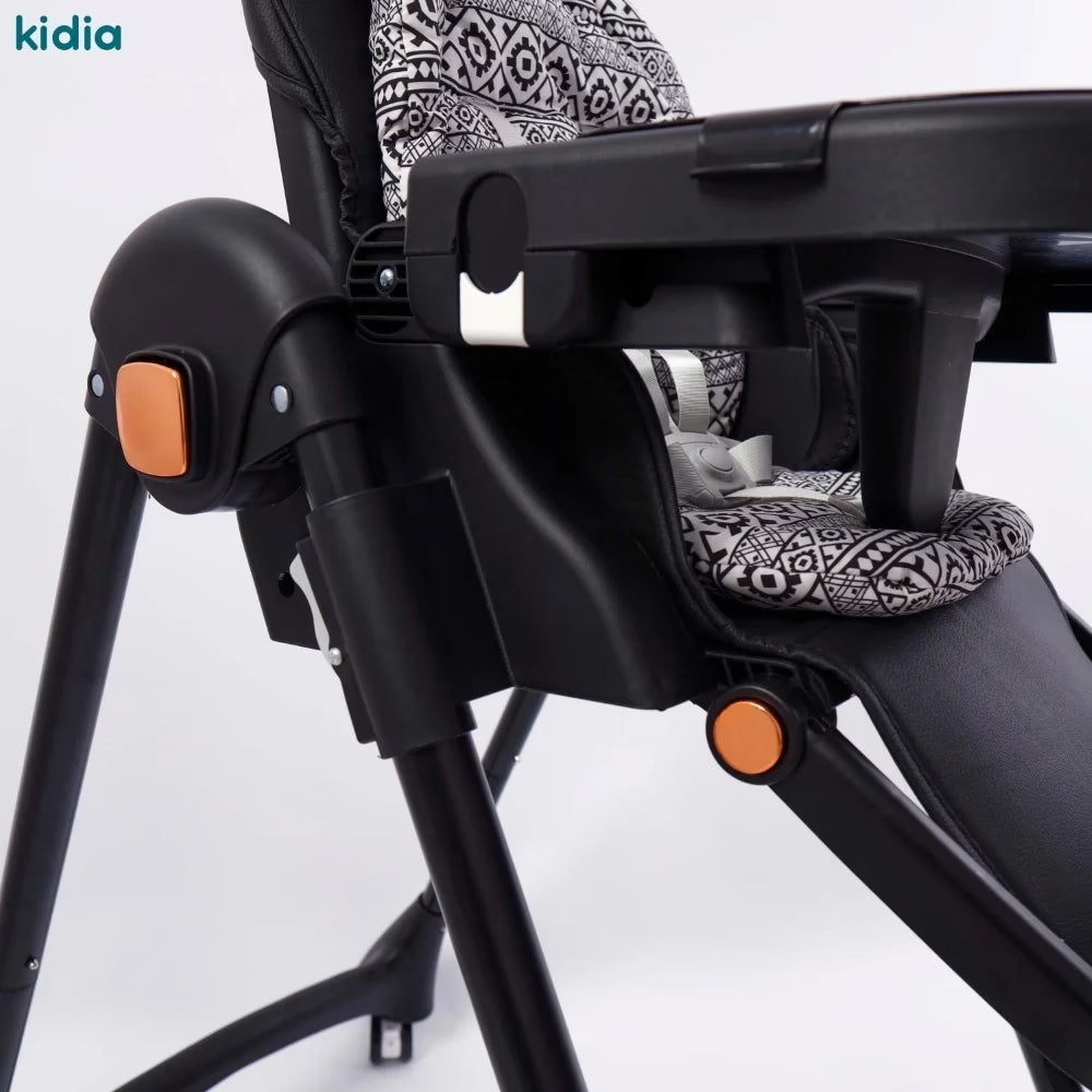 Chaise Haute Bébé Kidilo KD3-3 – Gris