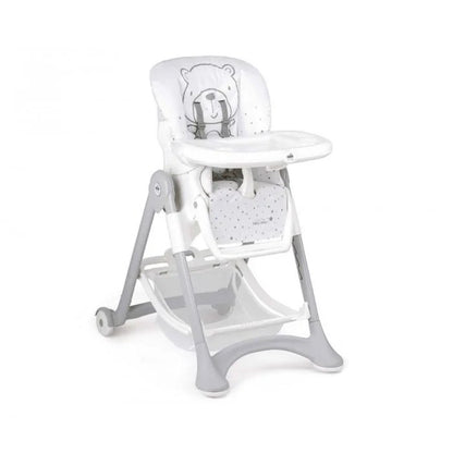 Chaise haute bébé CAMPIONE de 6 à 36 mois-Gris