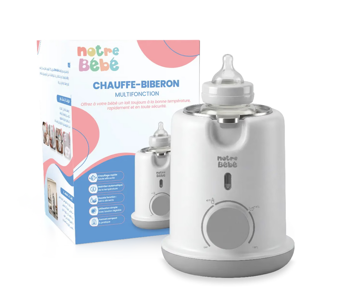 Chauffe biberon multifonction