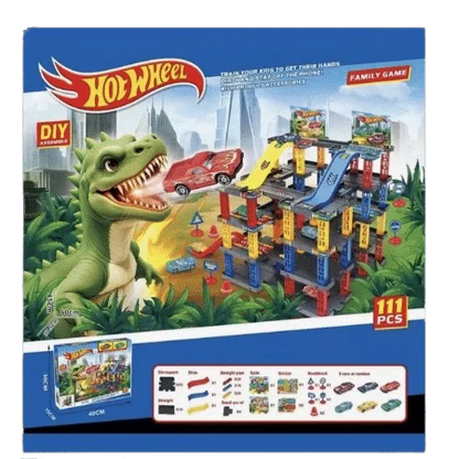 Circuit Hot Wheels Dino – 111 pièces