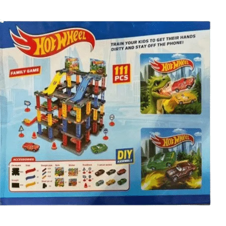 Circuit Hot Wheels Dino – 111 pièces