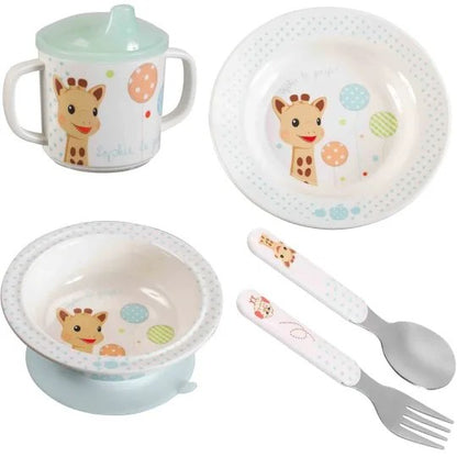 COFFRET REPAS BALLONS SOPHIE LA GIRAFE