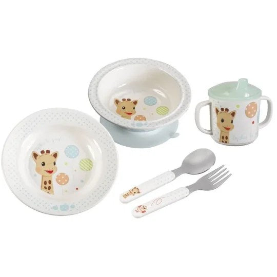 COFFRET REPAS BALLONS SOPHIE LA GIRAFE