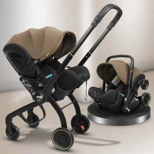 Poussette et Maxicosy Max Copie Doona X Beige