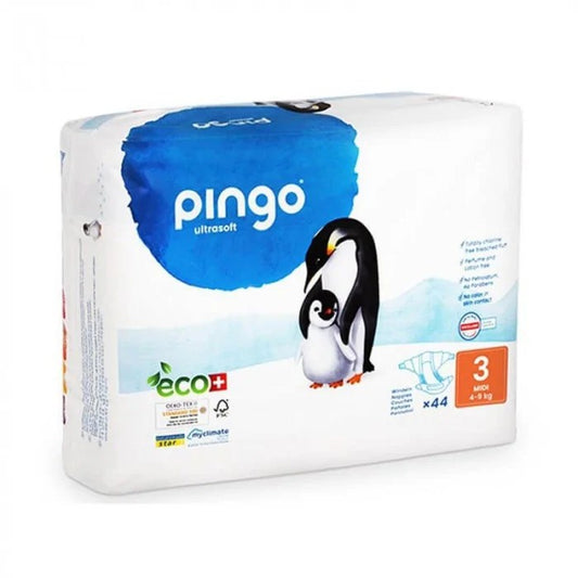 Couches Pingo Taille 3 (4-9kg) 44unités