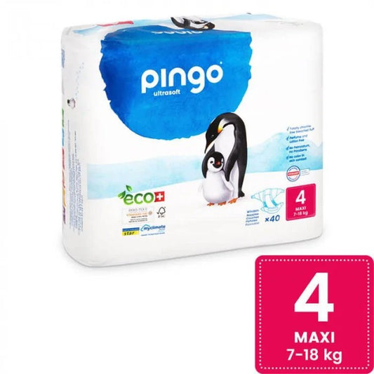 Couches Pingo Taille 4 (7-18kg) 40unités