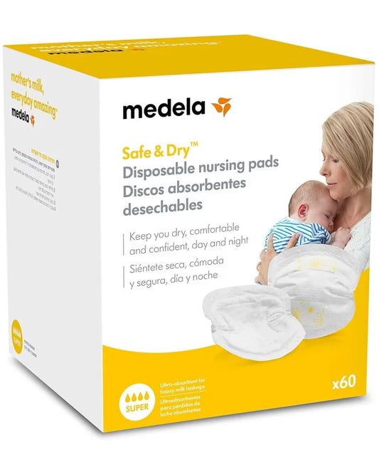 Coussinets d’allaitement jetables 60 unités Medela