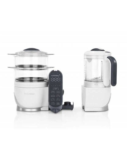 Cuiseur À Vapeur Nutribaby(+) Loft White Babymoov