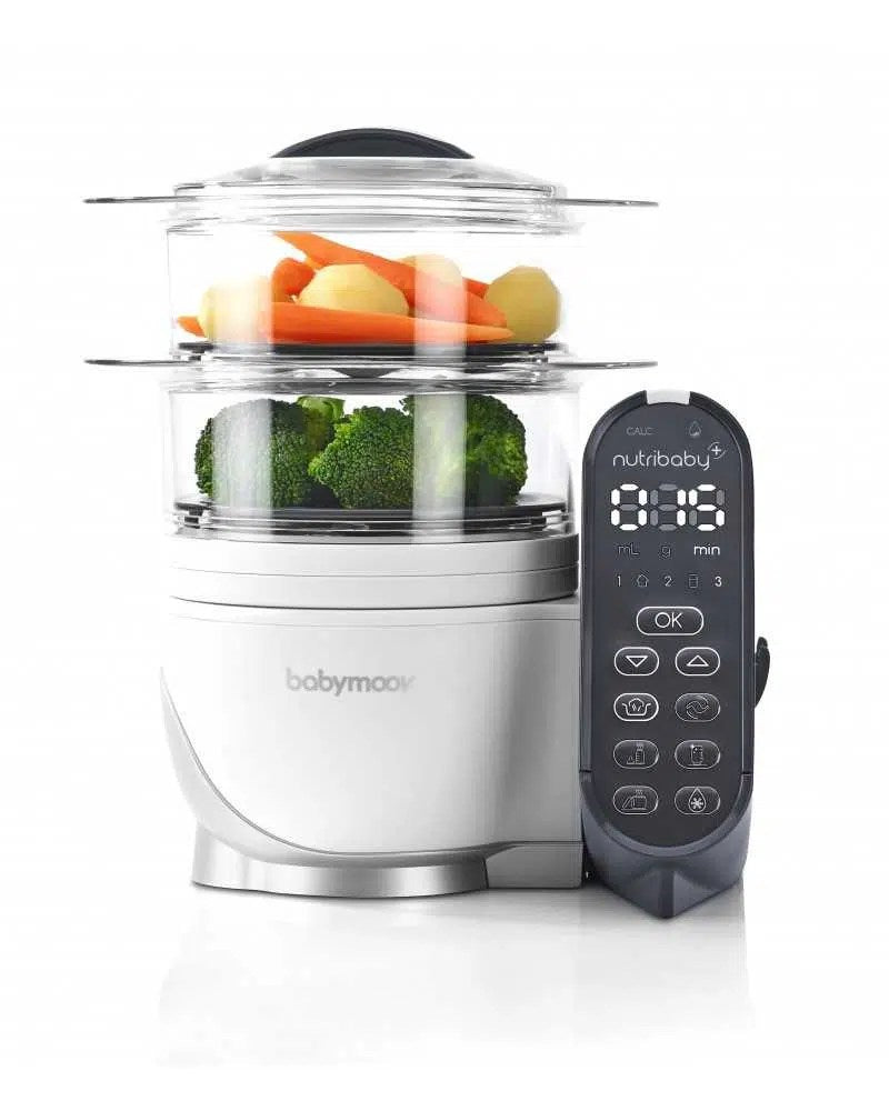 Cuiseur À Vapeur Nutribaby(+) Loft White Babymoov