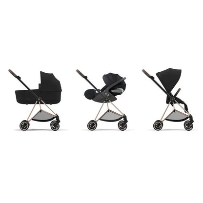 Poussette Mios 3 Rose Gold Sepia Black Cybex