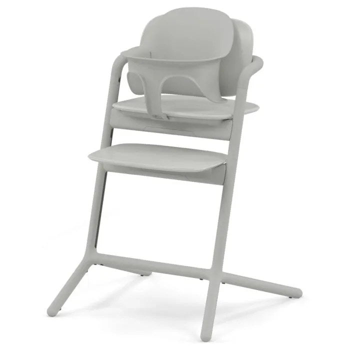 Chaise haute Lemo 3 en 1 Sued grey