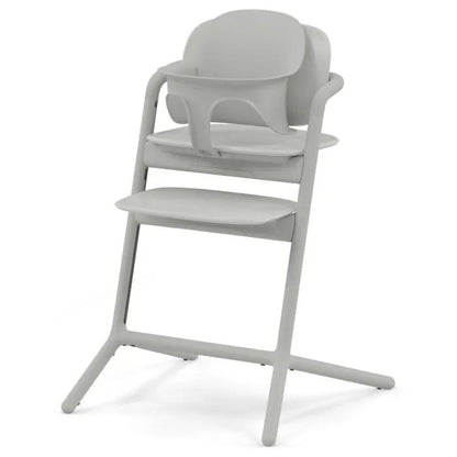 Chaise haute Lemo 3 en 1 Sued grey