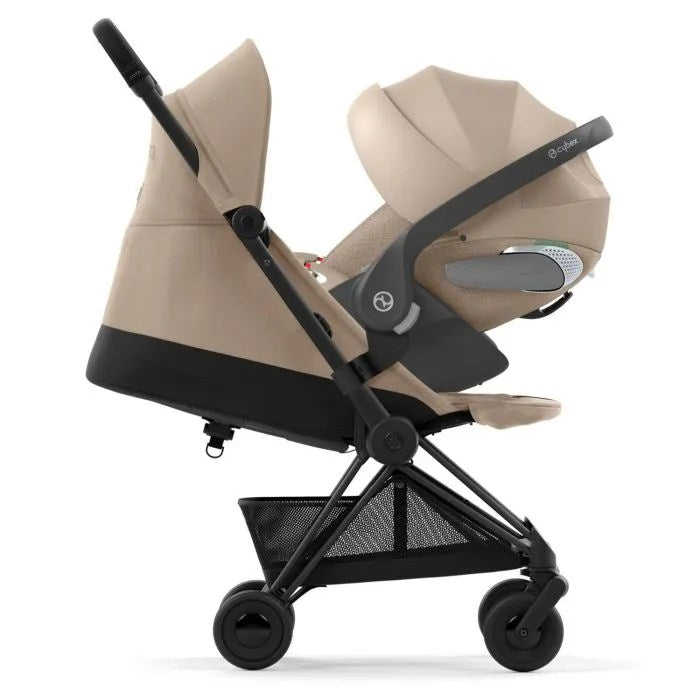 Poussette Coya Matt Black / Cozy Beige – Cybex