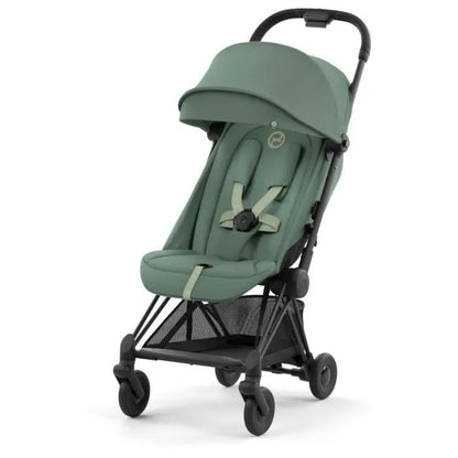 Poussette Coya Cybex Matt Black / Leaf Green