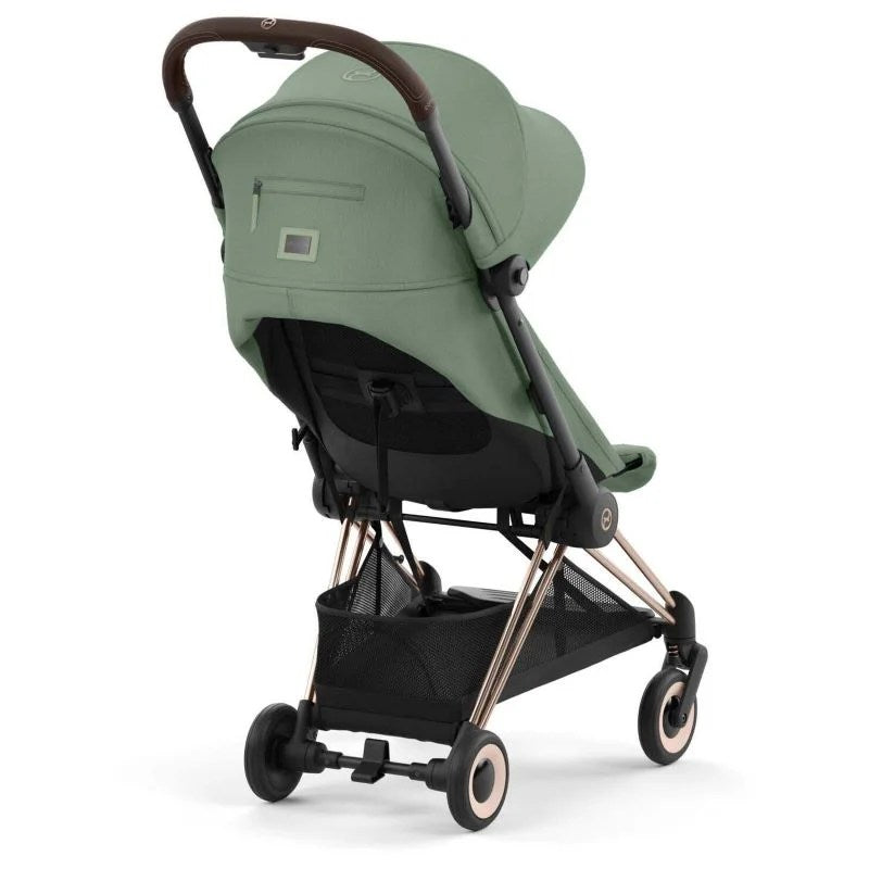 Poussette Coya Rose Gold Leaf Green Cybex