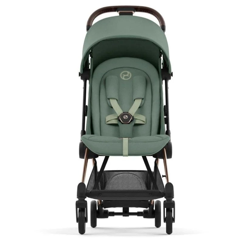Poussette Coya Rose Gold Leaf Green Cybex