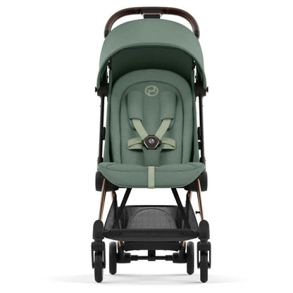 Poussette Coya Rose Gold Leaf Green Cybex