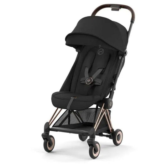Poussette Coya rose gold – sepia noir