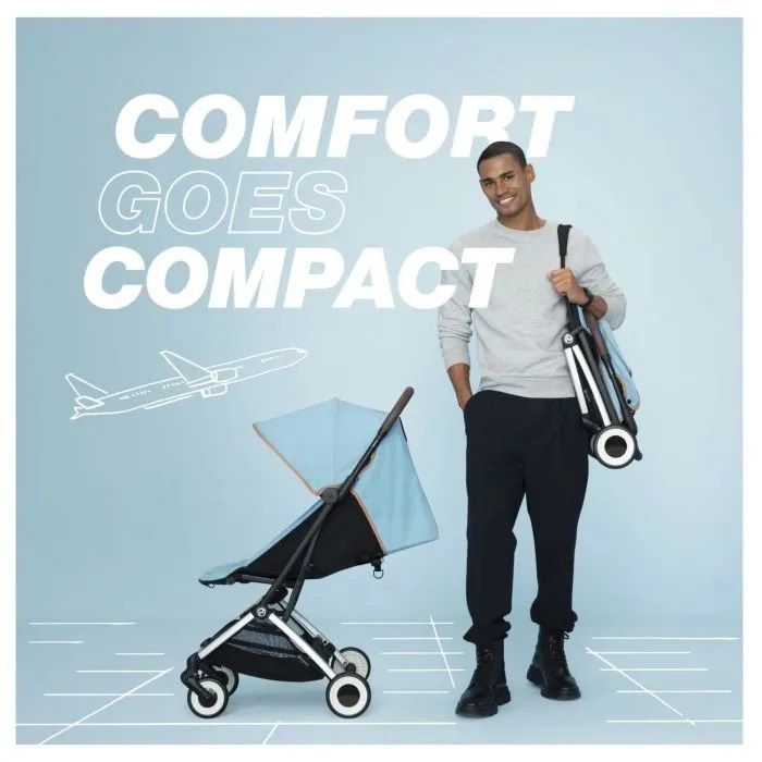 Poussette Orfeo Silver / Dark Blue – Cybex