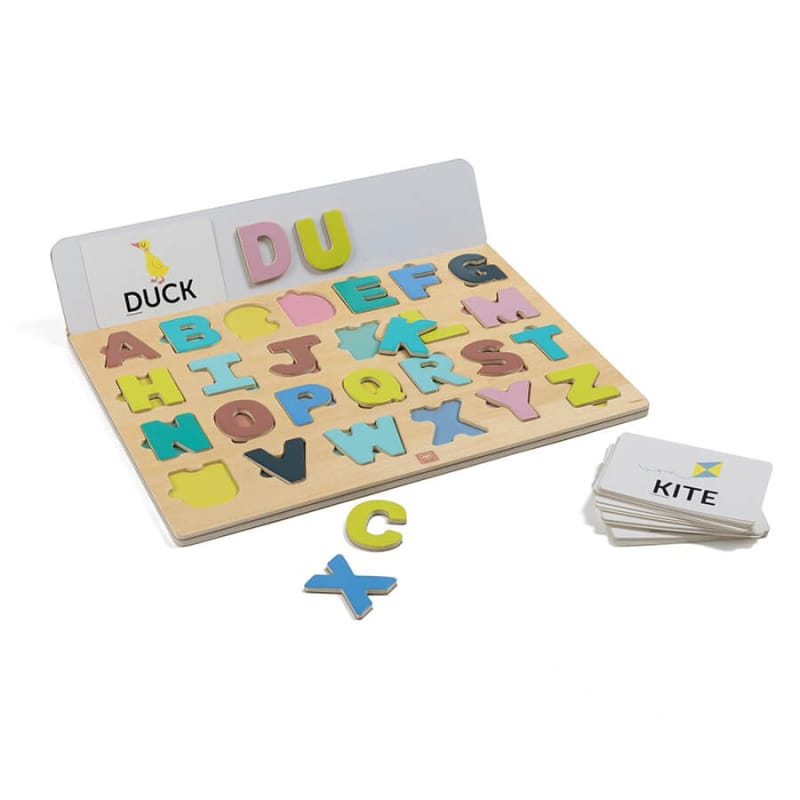 EUREKAKIDS – Alphabet Puzzle En Bois