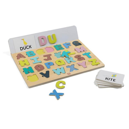 EUREKAKIDS – Alphabet Puzzle En Bois