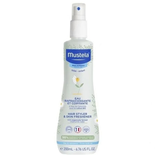 Eau rafraichissante et coiffante 200 ml Mustela