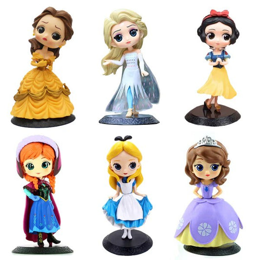 Pack 6 figurines Princesses Disney