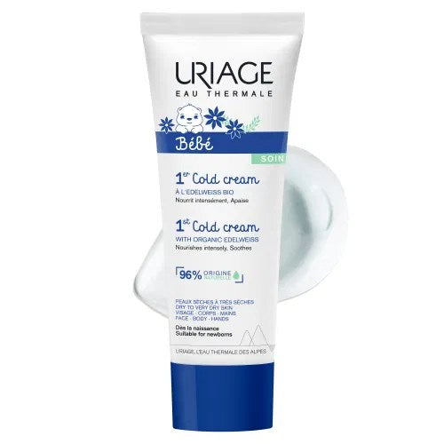 Uriage Bébé Cold Cream 75 ml – Soin Protecteur Peau Fragile