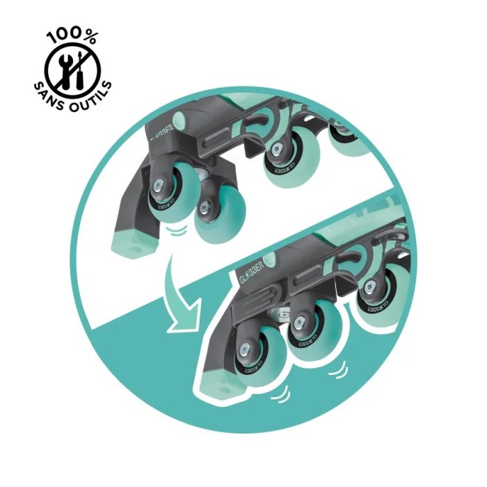 Rollers Évolutifs Enfant Globber 2-en-1 – Taille 30-33