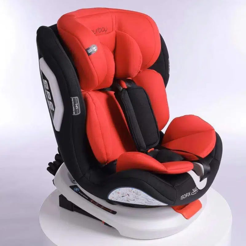 Siège auto Isofix 360 Rouge – Burbay