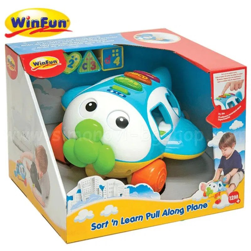 Avion Educatif 12M+ – Winfun
