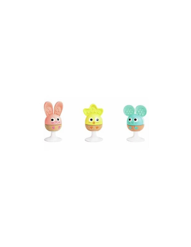 Trio de hochets Joyeux animaux – hape