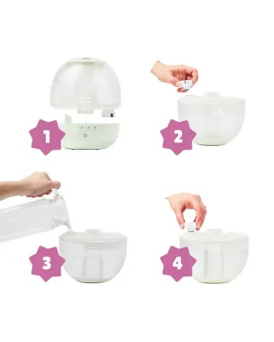 Humidificateur-Veilleuse Bubble Babymoov