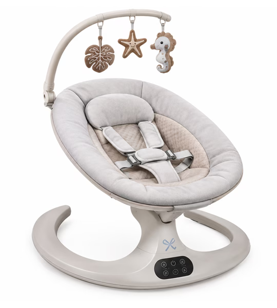 BALANCELLE ÉLECTRIQUE BABY SWING BEIGE – MON BÉBÉ