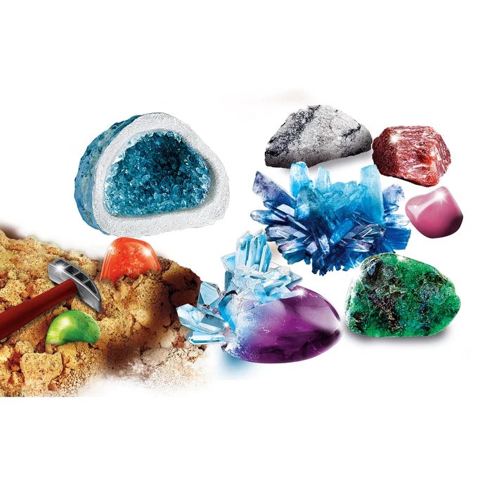 Laboratoire de Cristaux : Expériences Scientifiques – Clementoni