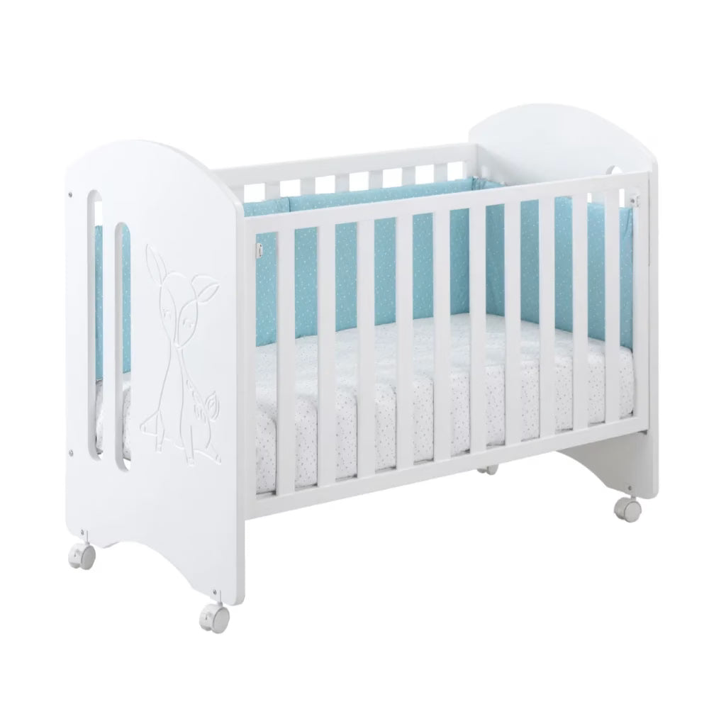 Lit bébé en bois Neusy 120*60 IKID