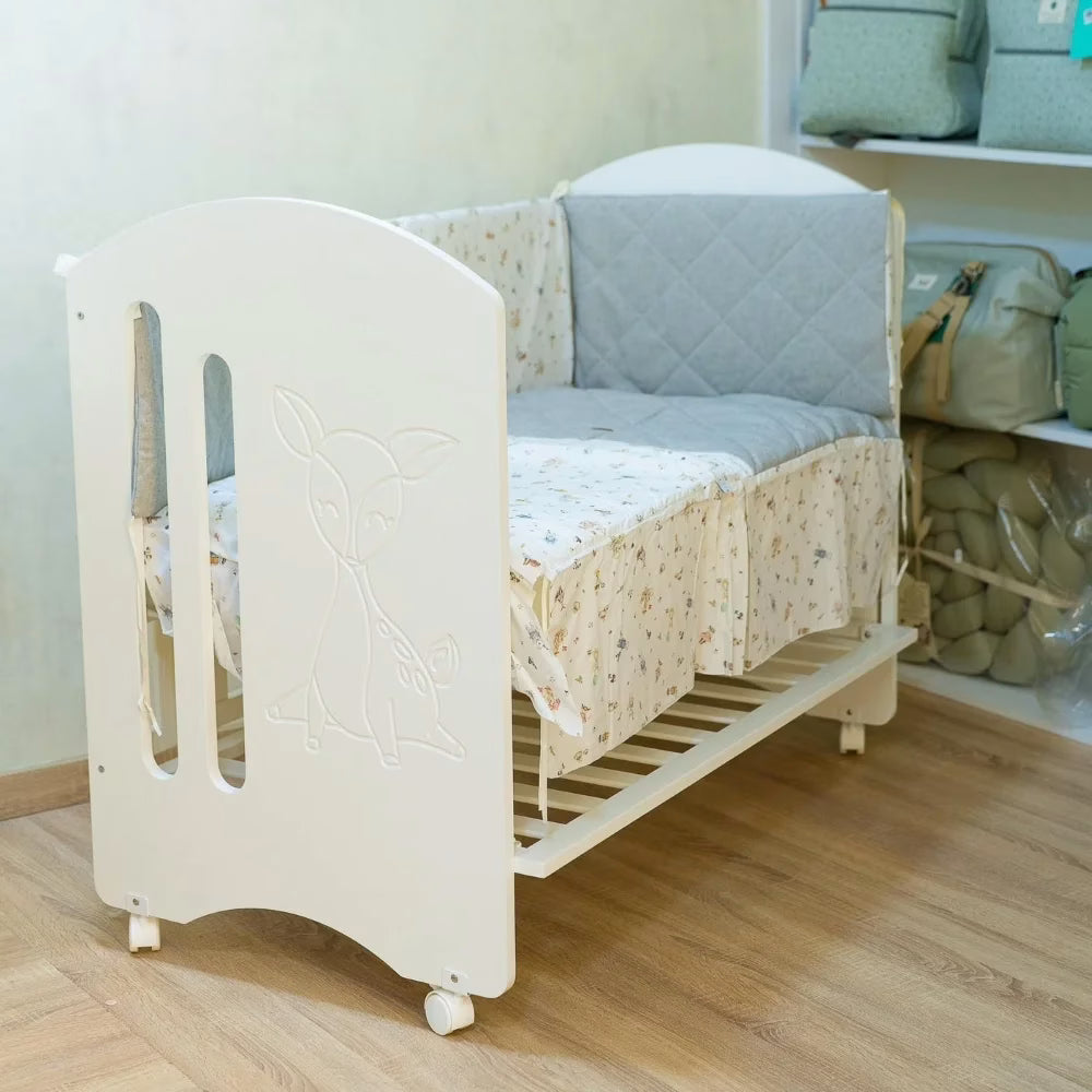 Lit bébé en bois Neusy 120*60 IKID