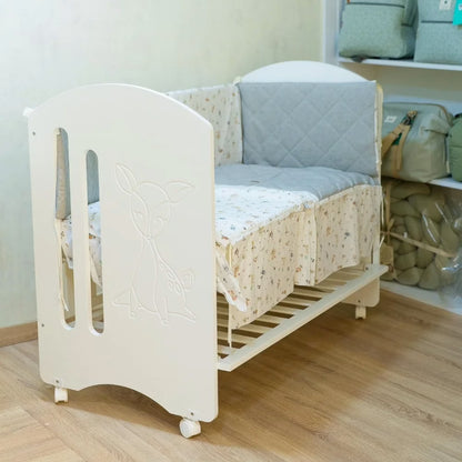 Lit bébé en bois Neusy 120*60 IKID