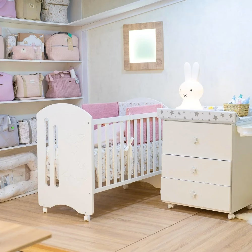 Lit bébé en bois Neusy 120*60 IKID