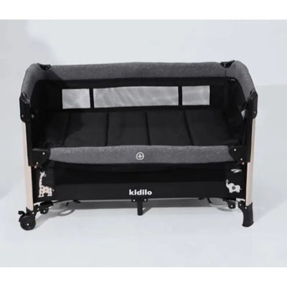 Lit Cododo Multifonction avec Couffin Deluxe Gris – Kidilo