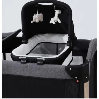 Lit Cododo Kidilo Noir – Berceau Bébé Multifonction