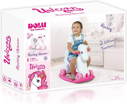 Ma Licorne à Bascule et Roulettes 2 en 1 – Dolu