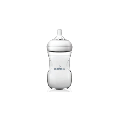 Mammia Biberon Natural Feeling 330ml – 6 mois (débit adapté)