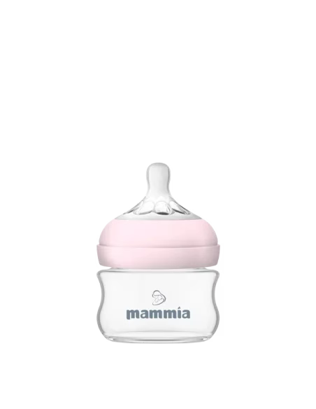 Mammia Biberon Natural Feeling 90ml – 0 mois (débit nouveau-né)
