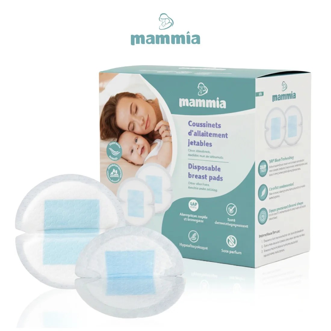 Mammia Coussinets d’allaitement Jetables x30