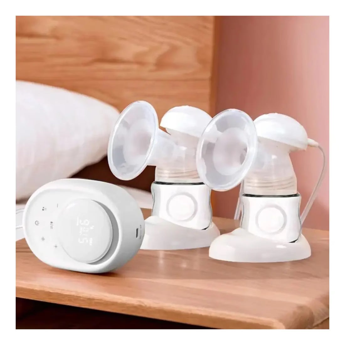 Mammia Tire-lait Électrique Double Nouvelle Génération – Blanc