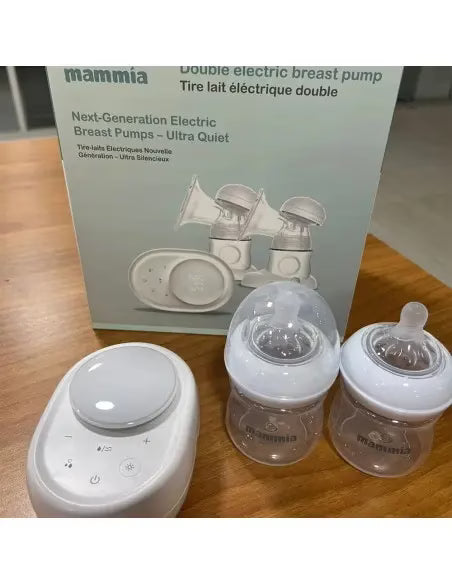 Mammia Tire-lait Électrique Double Nouvelle Génération – Blanc